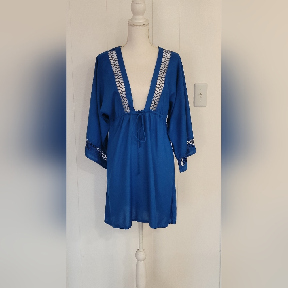 Raviya Cover-Up with Crochet Details